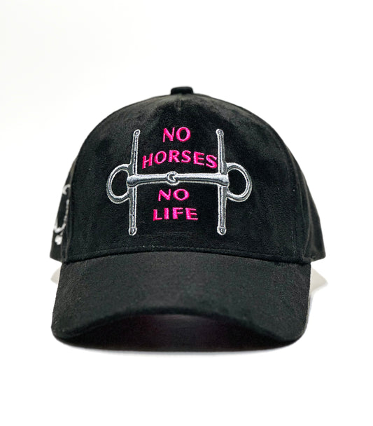No Horses No Life pink.